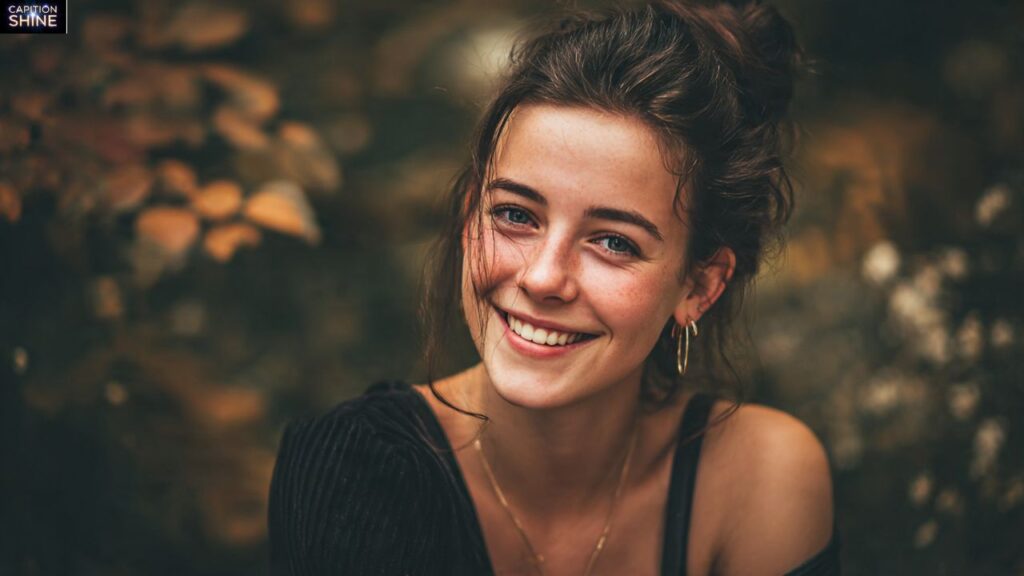 Confident Smile Captions for Photos