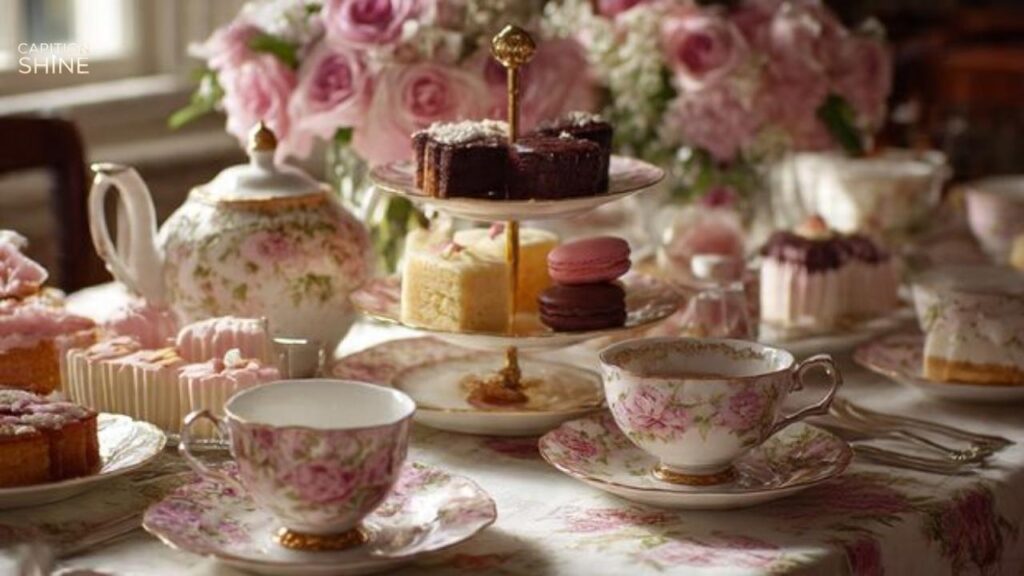 Afternoon Tea Party Captions