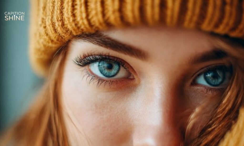 Attitude Instagram Captions for Eyes