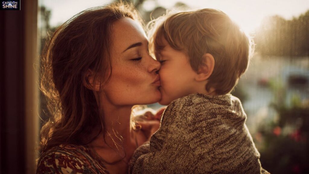 Beautiful Mother-Son Memories Captions