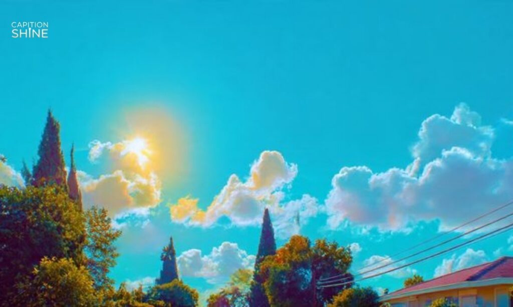 Bright & Sunny Day Captions