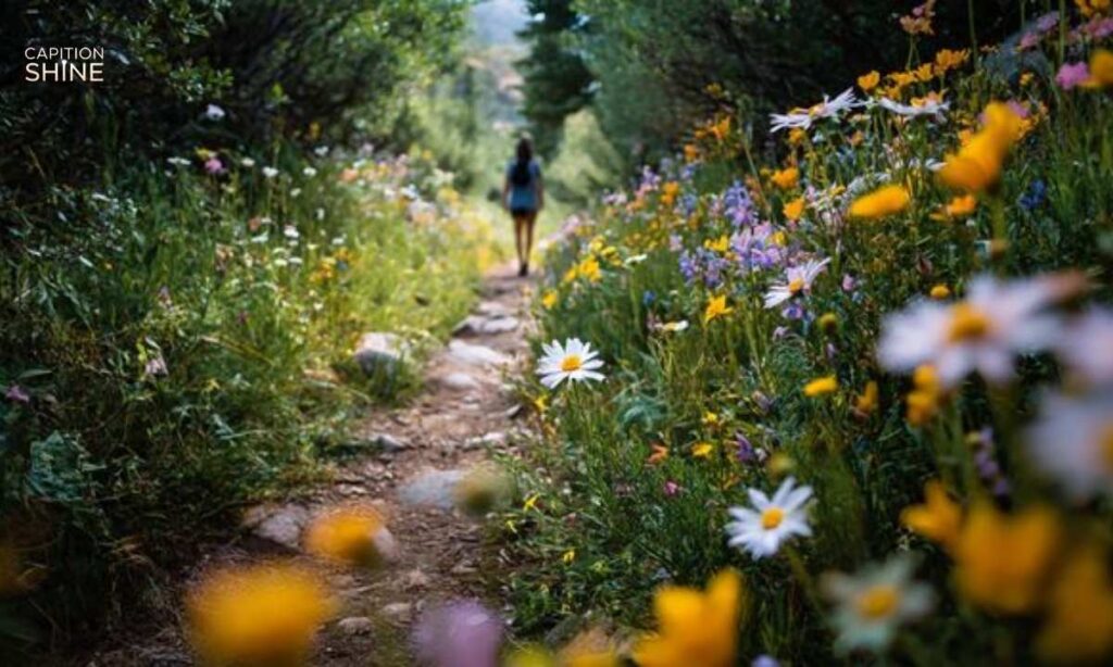 Captions for Wildflowers and Nature Walks