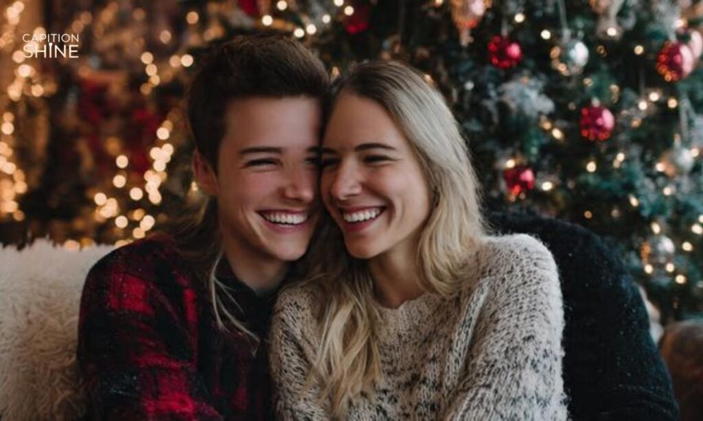Christmas Couple Captions