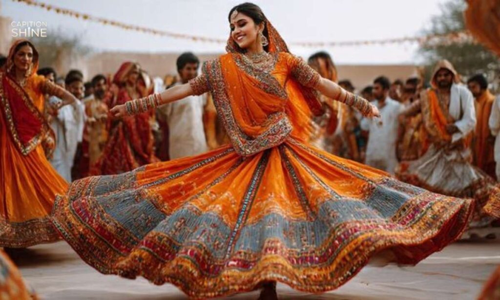 Creative Garba Instagram Captions That Shine
