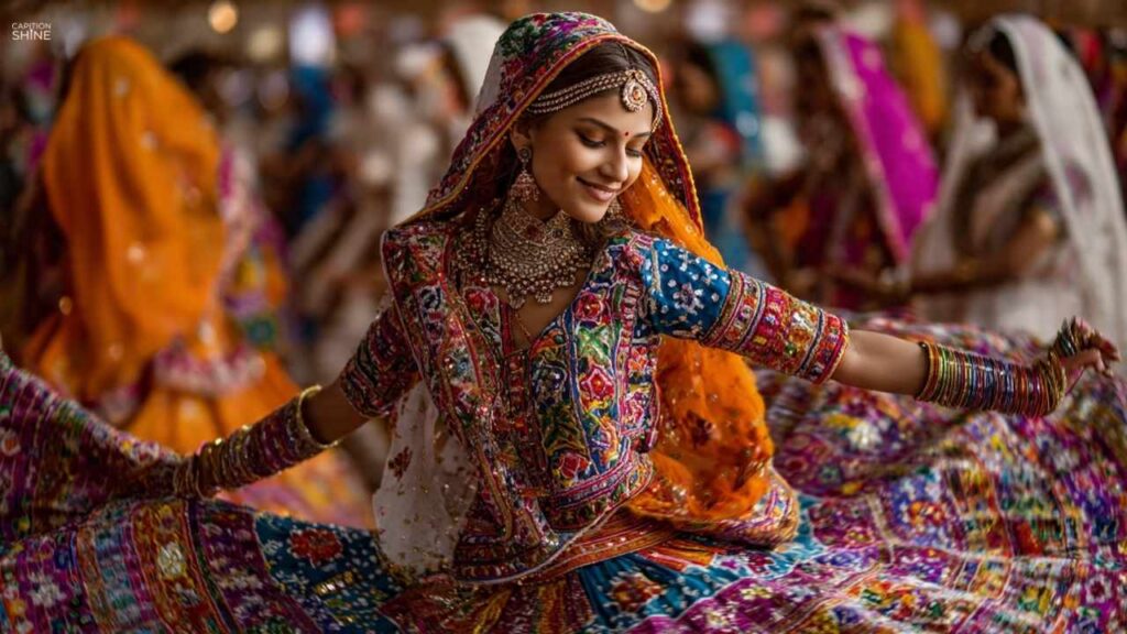 Devotional Garba Captions