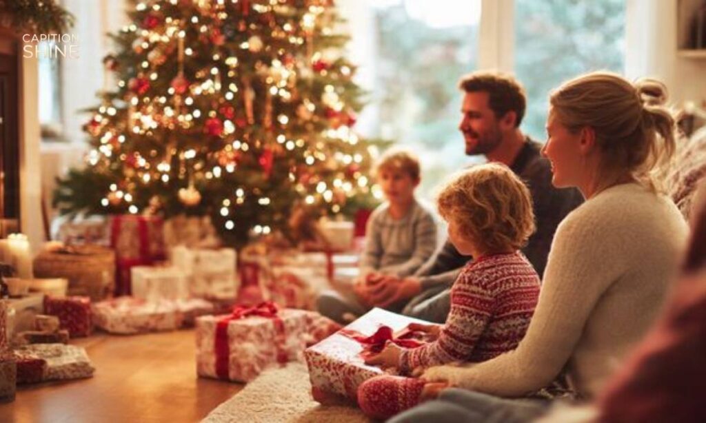 Family Christmas Captions