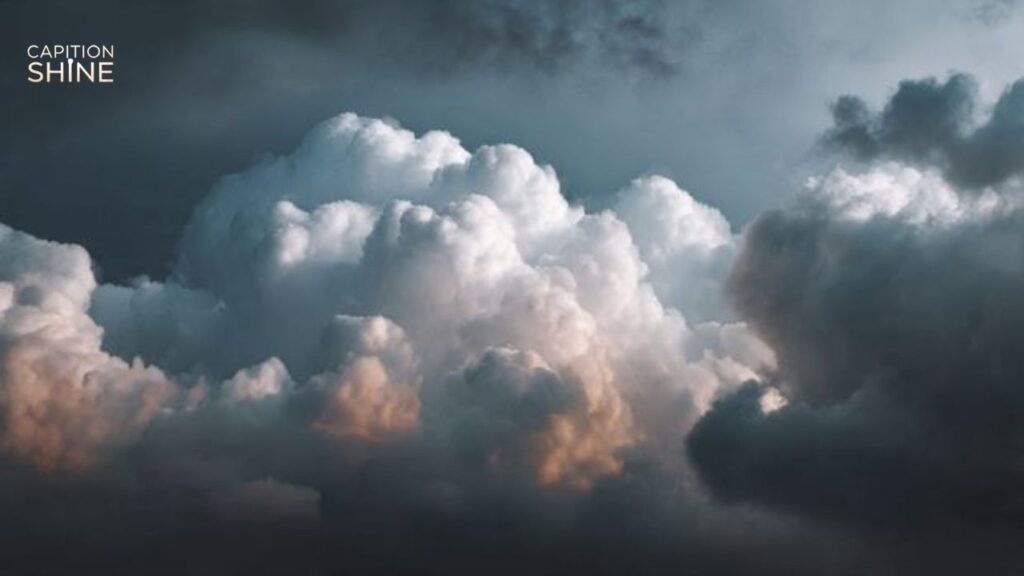 Moody Clouds Captions for Instagram