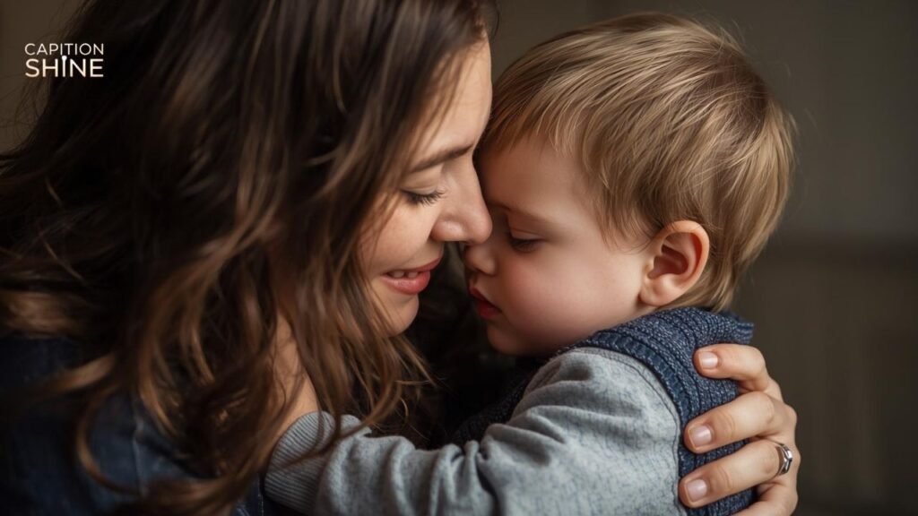 Mother Son Captions For Strength