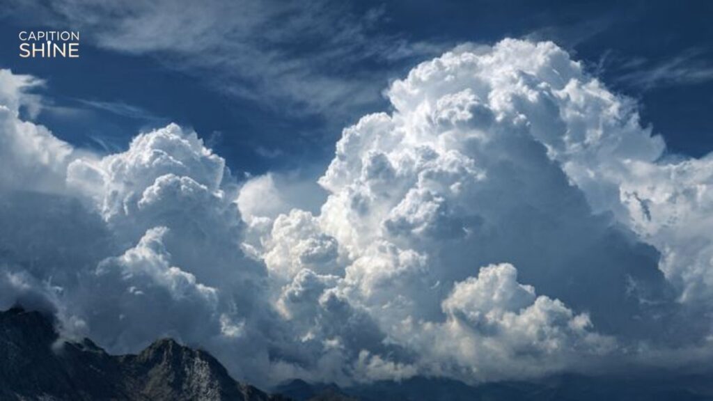 Nature Clouds Captions