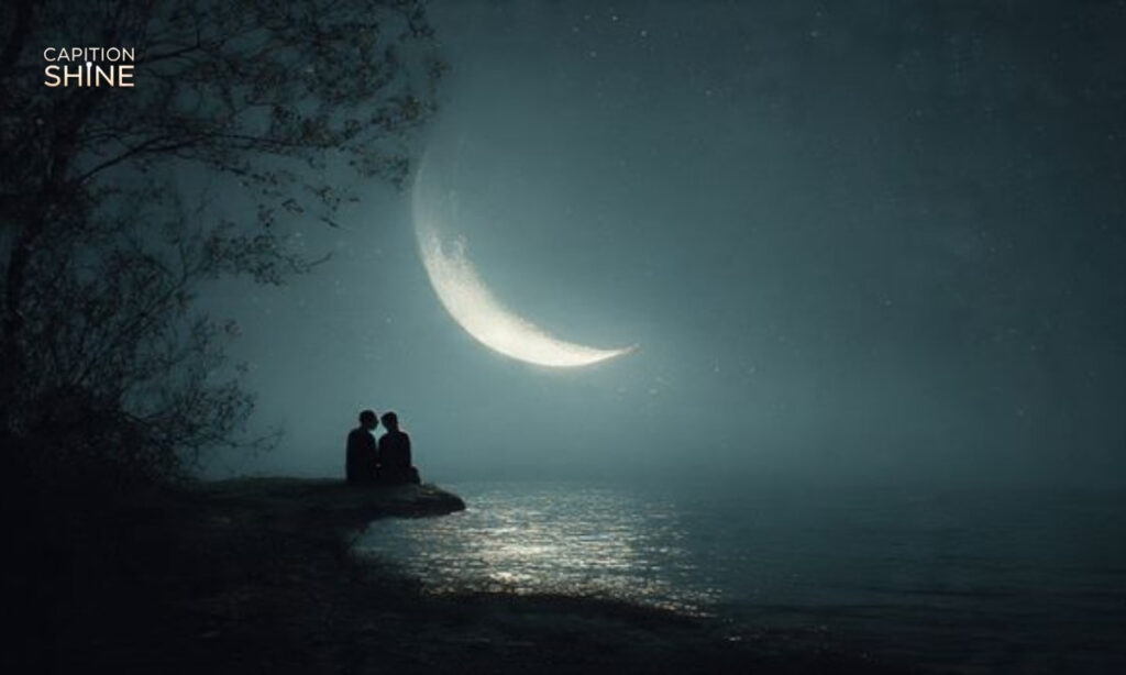Romantic Moon Captions for Instagram