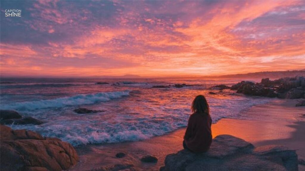 Short Sunset Quotes & Instagram Captions