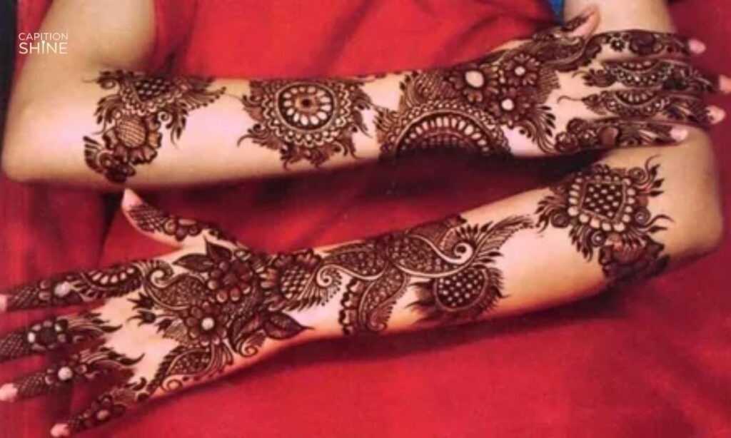 Stylish Mehndi Captions for Fashion-Forward Posts
