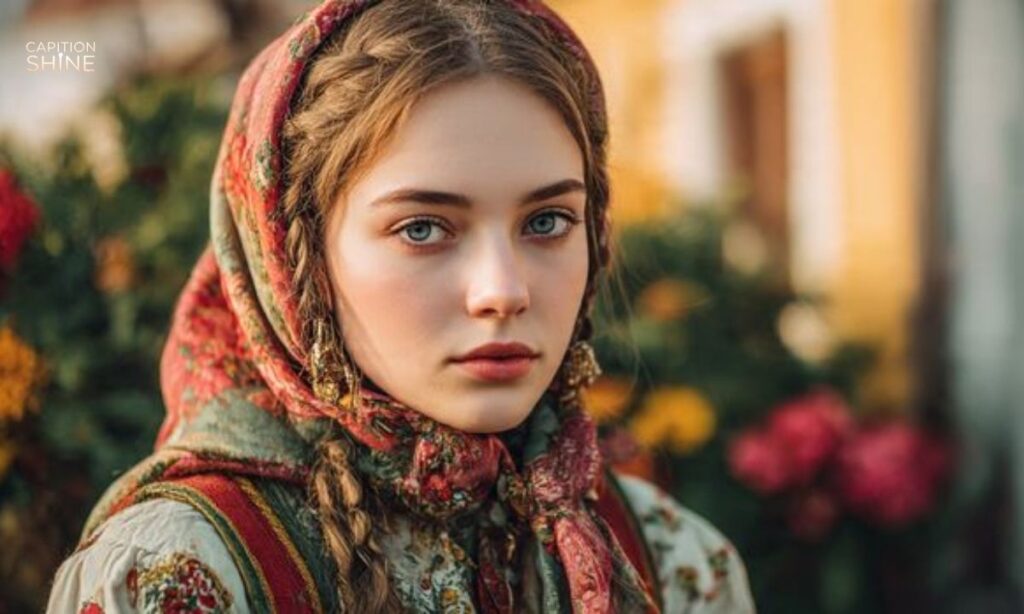 Traditional Look Captions for Instagram for Girls