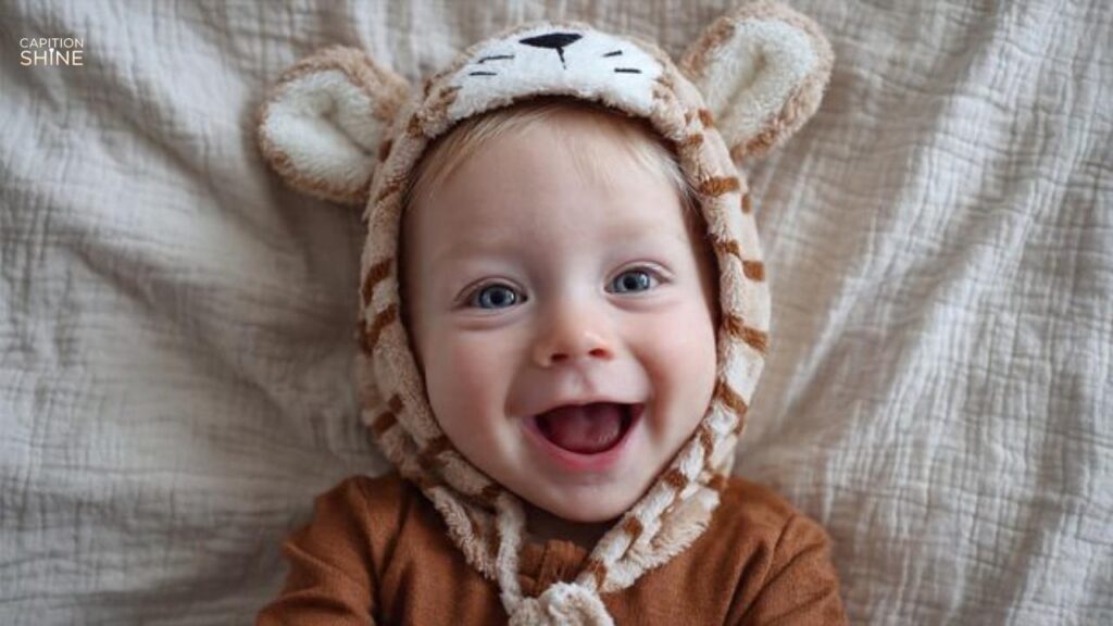 11 months old baby birthday caption in English