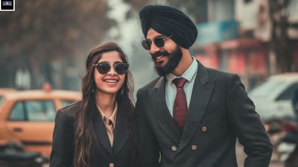 Black Suit Captions for Instagram for Girl in Punjabi