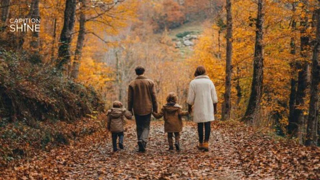 Fall Instagram Captions Family