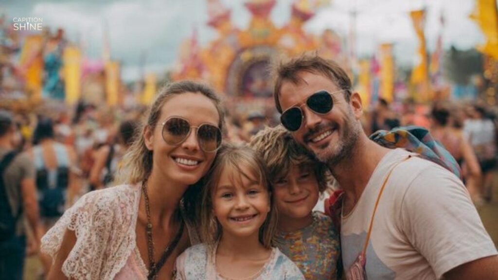 Festival with Family Captions for Instagram
