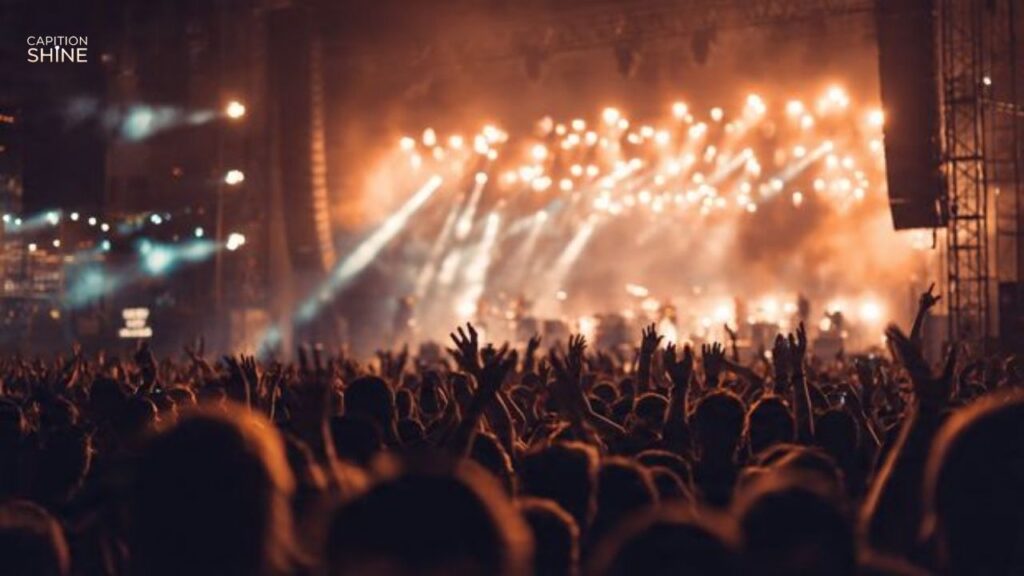 Short Music Festival Captions for Instagram