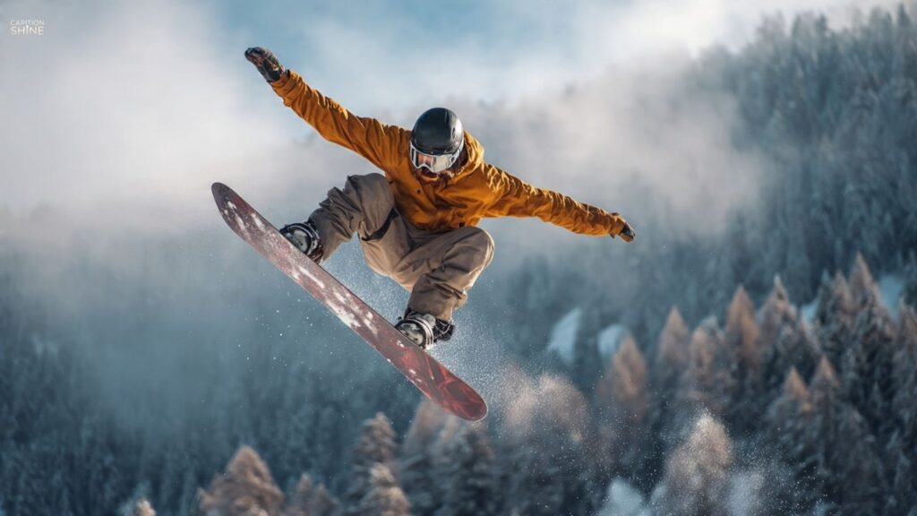 Cool Snowboarding Captions for Instagram