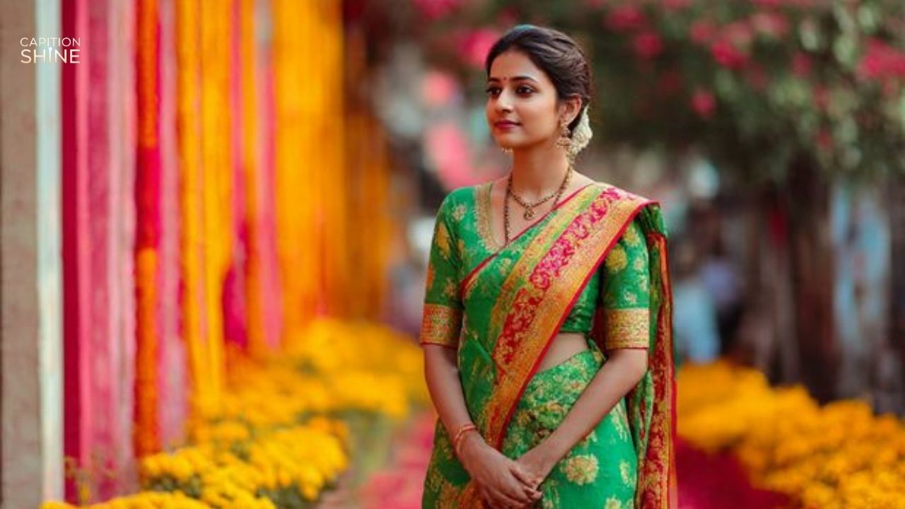 175+ Nauvari Saree Captions in Marathi for Instagram Perfect Lines for Every Occasion