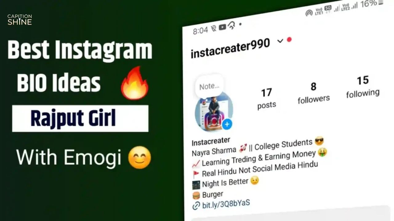 250+ Royal Rajput Bio for Instagram 2025 – Boys & Girls Rajputana Style