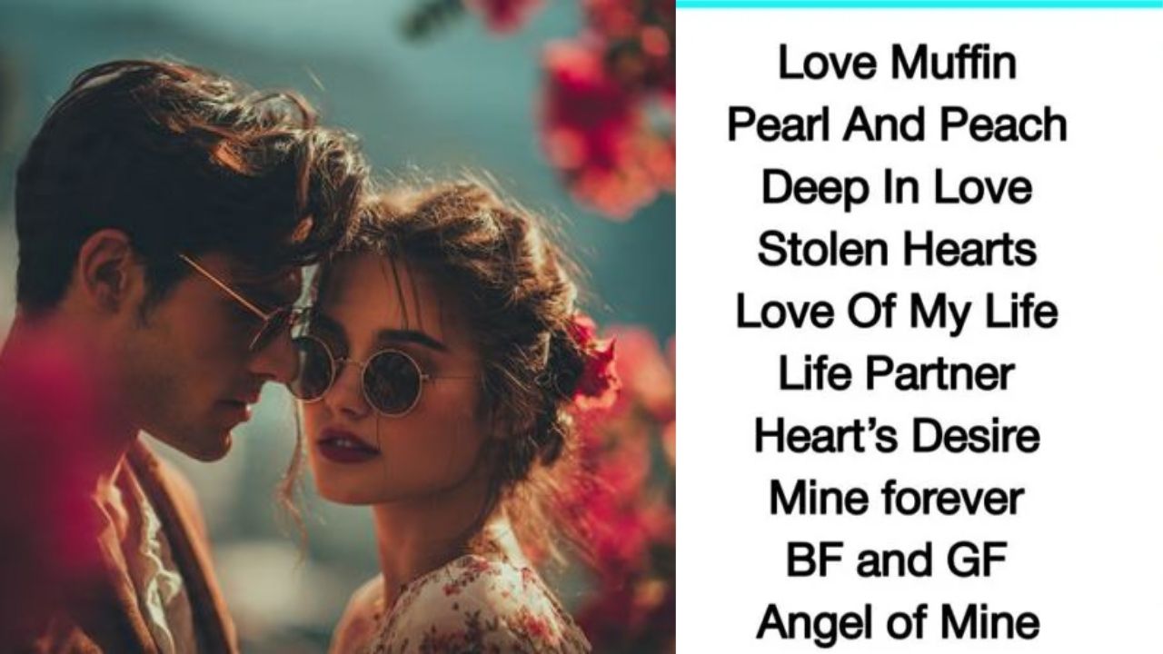 275+ Best Couple Name For Instagram That Are Romantic, Stylish & Unique